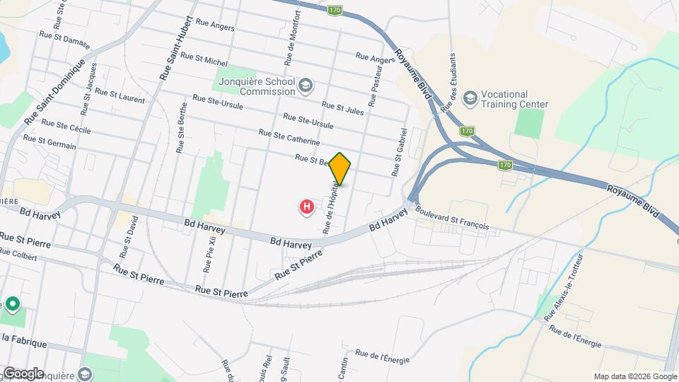 2203-2207 De L'hôpital St Map and Location Details