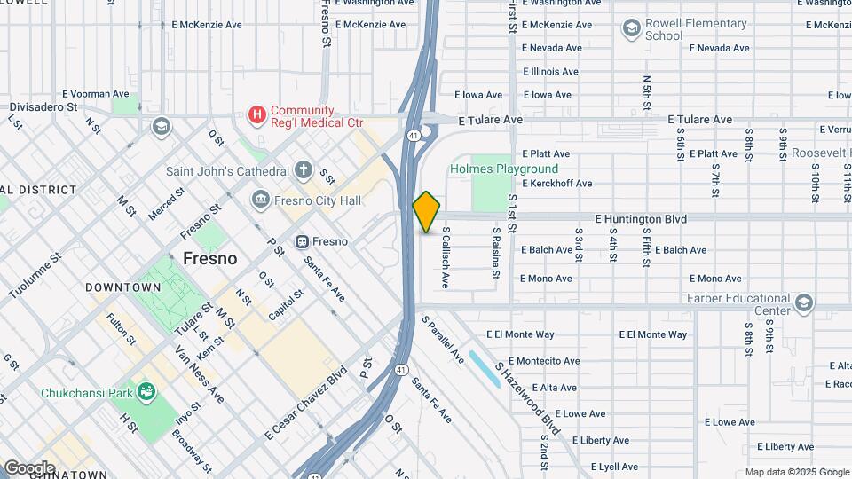 2903 E Balch Ave Map and Location Details