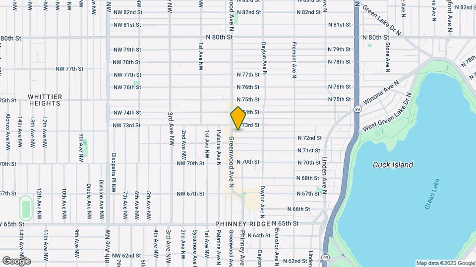 310 N 72nd St Map and Location Details