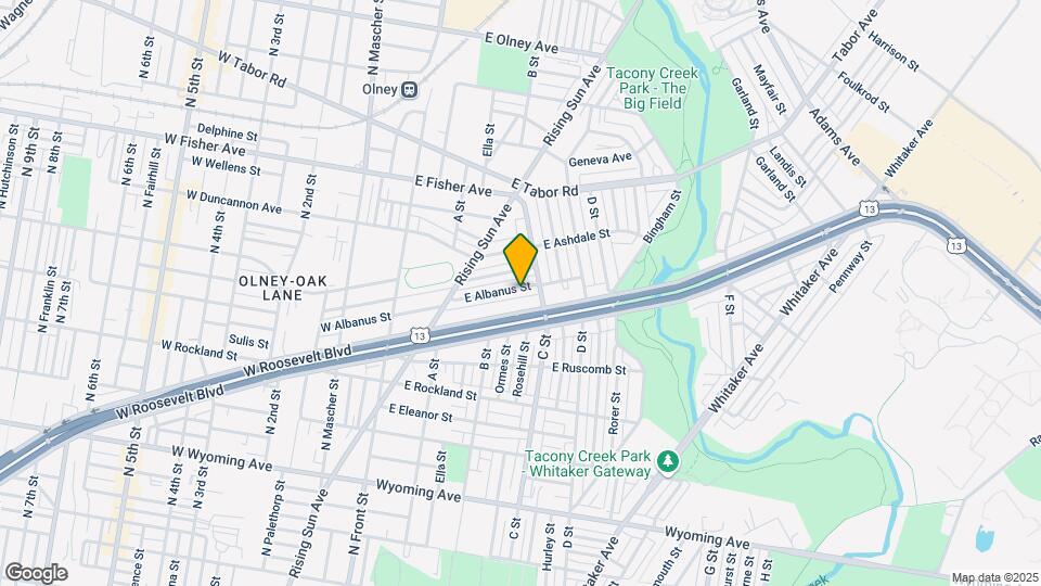 340 E Albanus St-Unit -340 E Albanus St. 2nd floor Map and Location Details