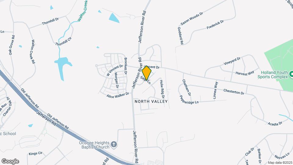 134 N Ridge Dr Map and Location Details