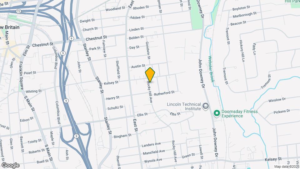 24 Rocky Hill Ave, Unit 2nd Floor Map and Location Details