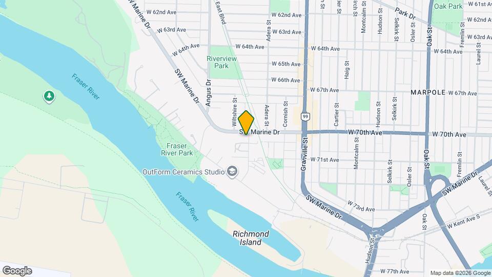1628 SW Marine Dr Map and Location Details
