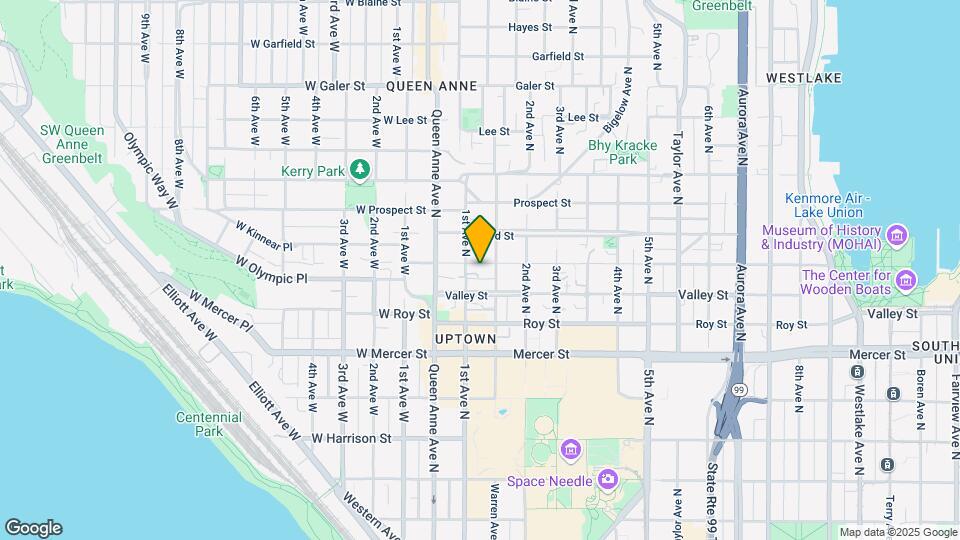 1st & Aloha Apartments Map and Location Details