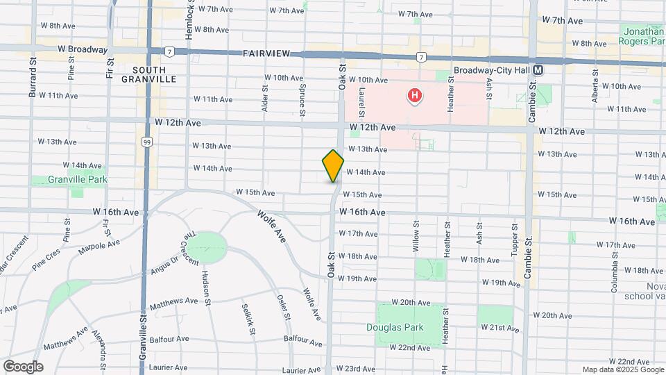 3089 Oak St Map and Location Details