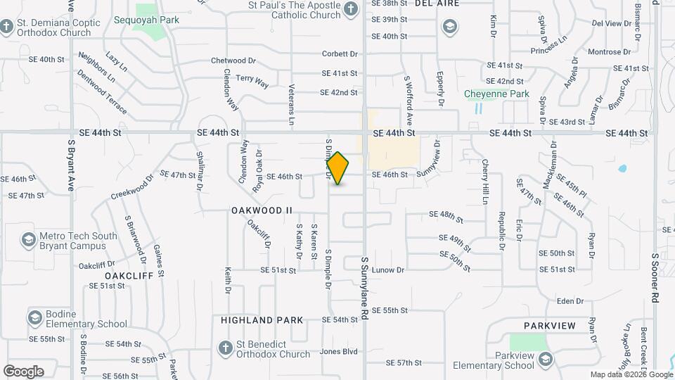 4205 SE 47th St Mapa y Detalles de la Ubicación