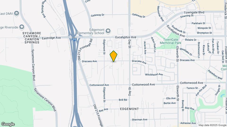 21837 Dracaea Ave Mapa y Detalles de la Ubicación