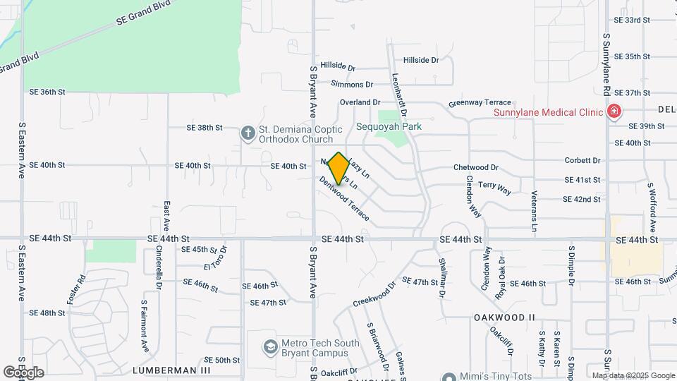 3101 Dentwood Terrace Map and Location Details