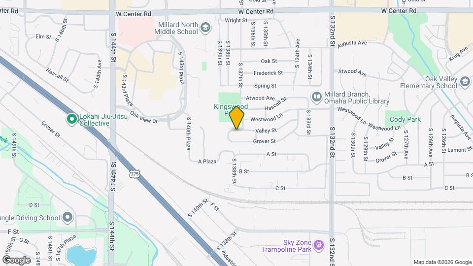 13717 Valley St Map and Location Details