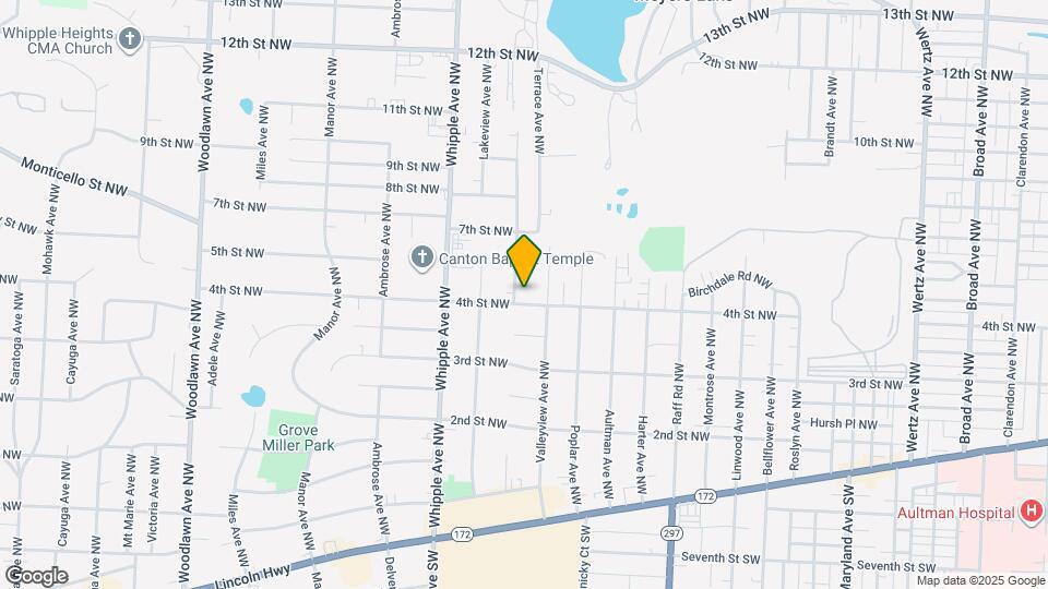 406 Vince Ave NW Mapa y Detalles de la Ubicación