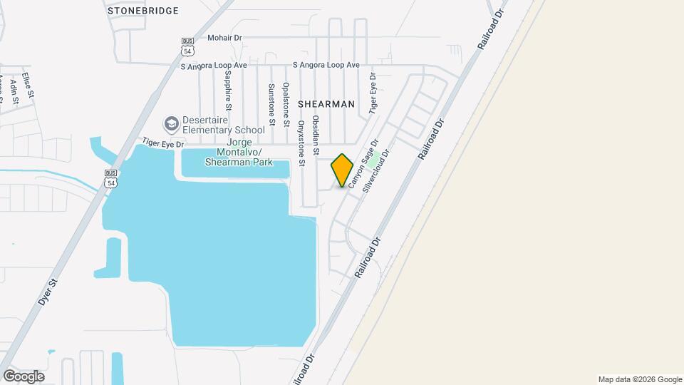 10545 Canyon Sage Dr Map and Location Details