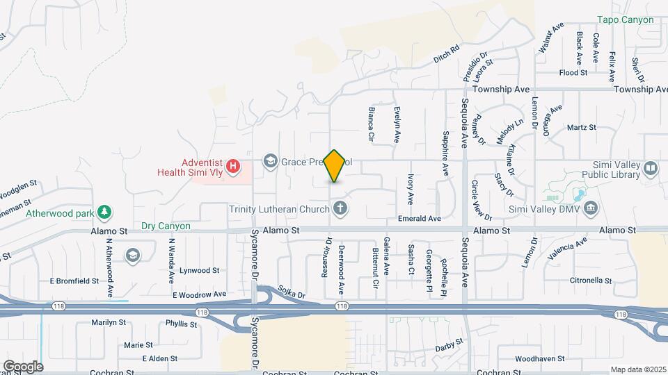 2930 Reservoir Dr Map and Location Details