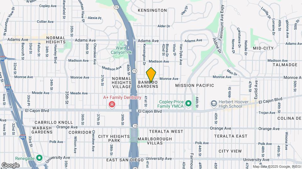 4456-4458 Marlborough Ave Map and Location Details
