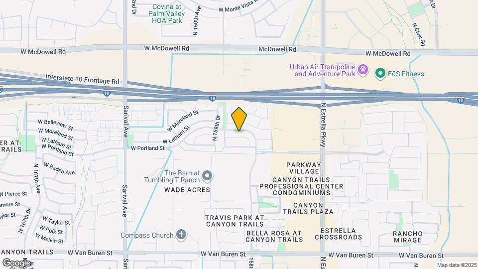 15848 W Linden St Map and Location Details