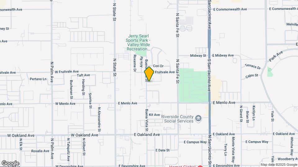 820 N Buena Vista St Mapa y Detalles de la Ubicación
