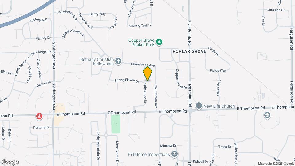 4751 Lakestone Dr Mapa y Detalles de la Ubicación