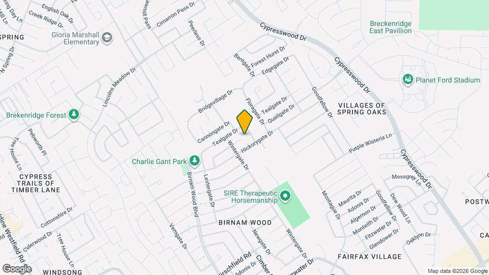 4626 Quailgate Dr Map and Location Details