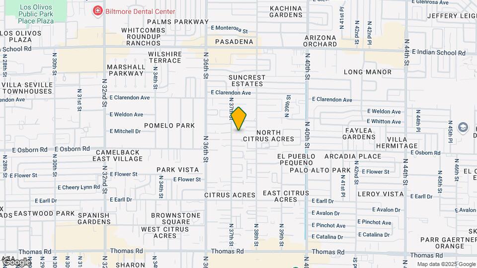 Madelines Apartments Map and Location Details