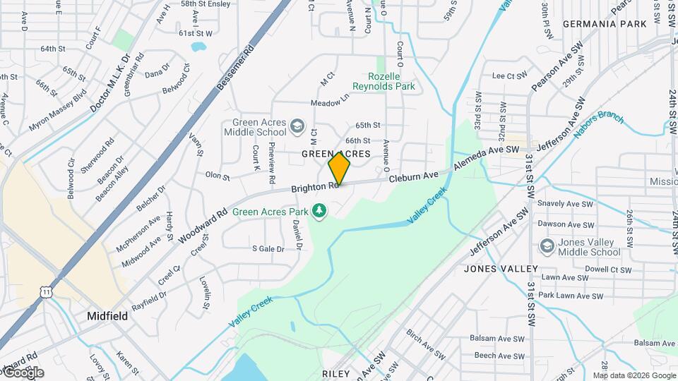 1417 Brighton Rd Map and Location Details