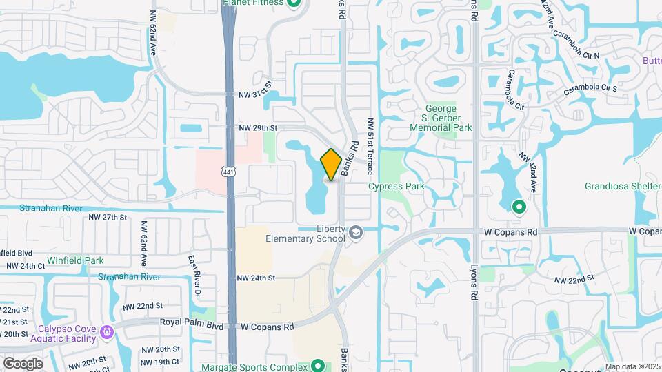 6012 Coral Lake Dr Map and Location Details