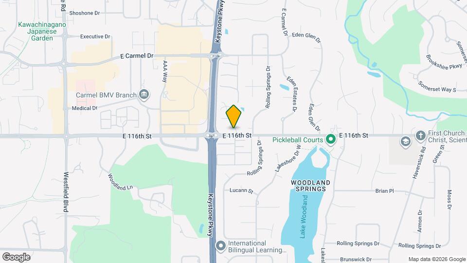 11610 Buttonwood Dr Map and Location Details