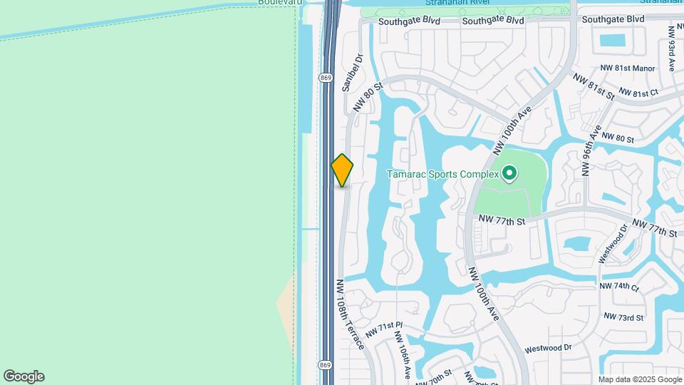11030 Tarpon Bay Ct Mapa y Detalles de la Ubicación