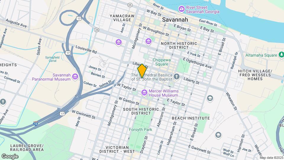 117 W Charlton St Mapa y Detalles de la Ubicación