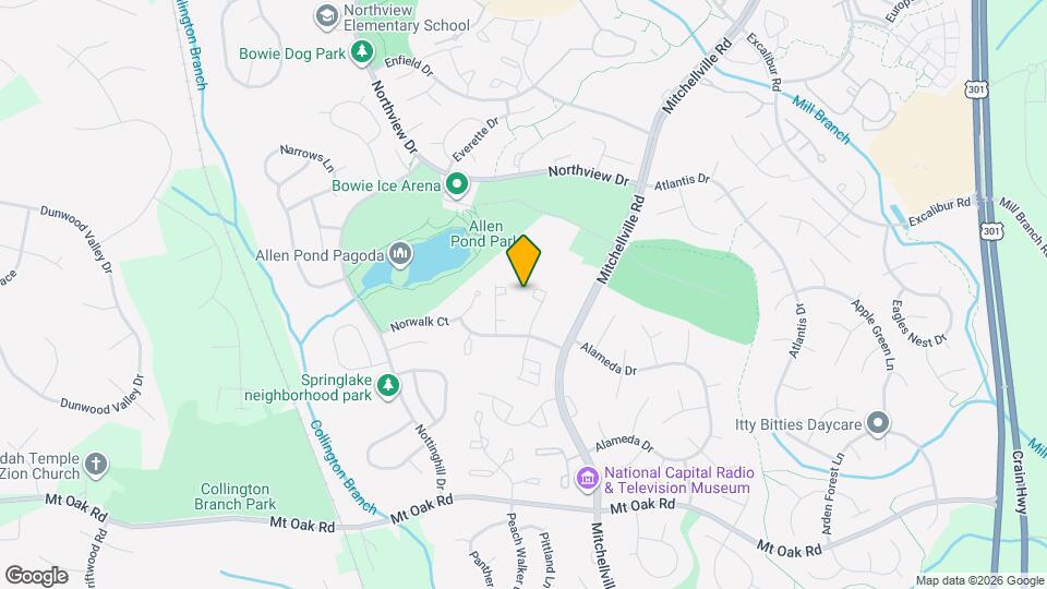 3036 New Oak Ln Map and Location Details