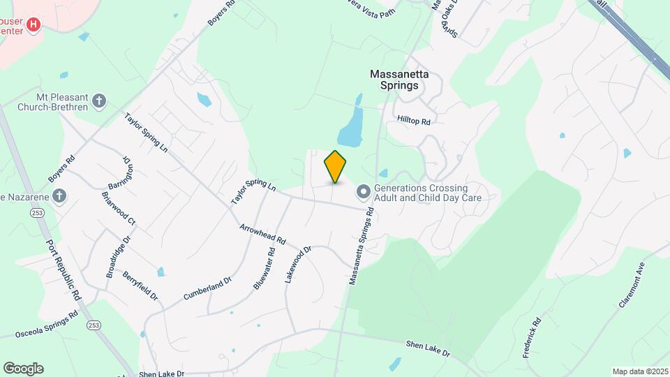 1203 Harvest Ct Map and Location Details