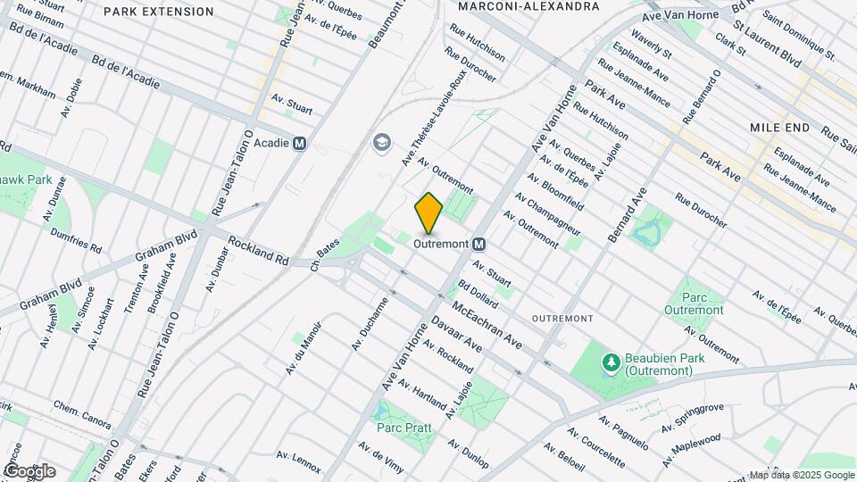 1466 Ducharme Av Map and Location Details