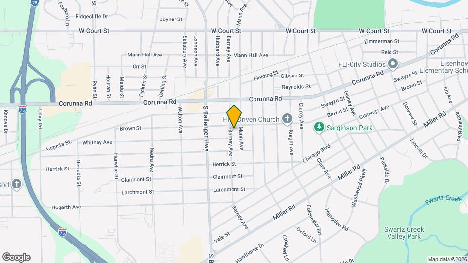 1309 Barney Ave Map and Location Details