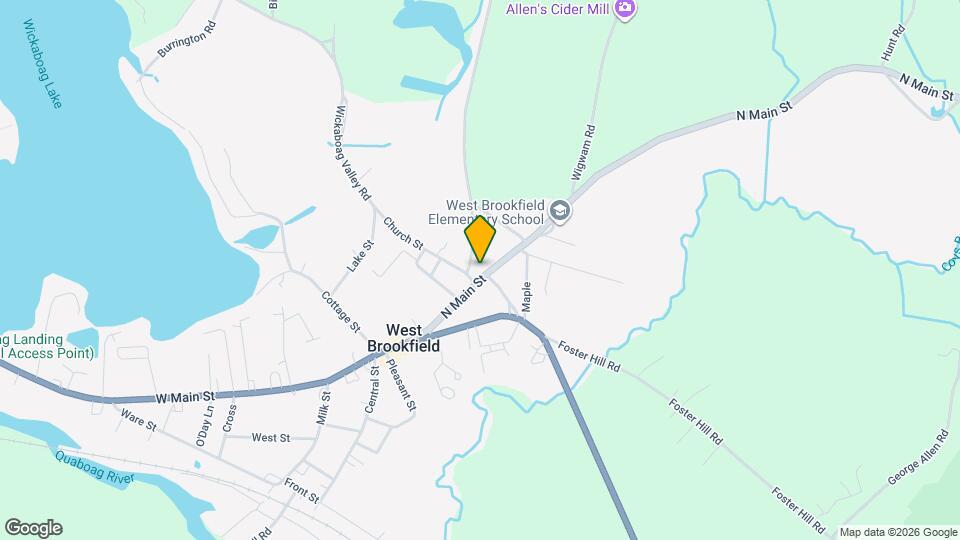 46 N Main St Map and Location Details