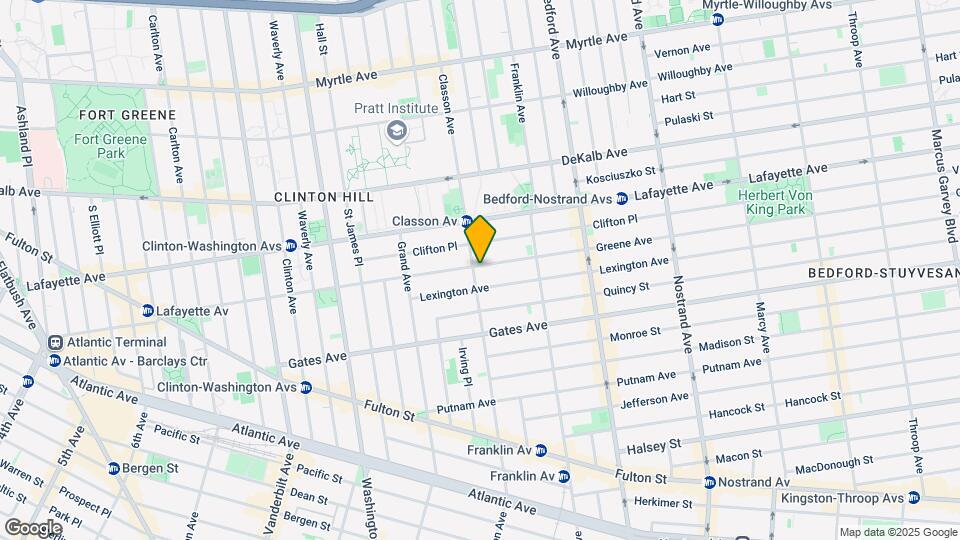 290 Greene Ave Mapa y Detalles de la Ubicación