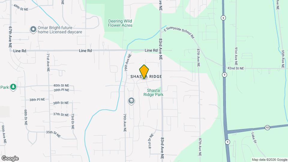 4002 82nd Ave NE Map and Location Details