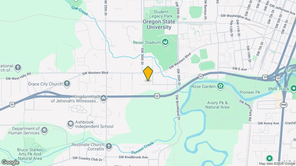 2945 SW Morris Ave Map and Location Details