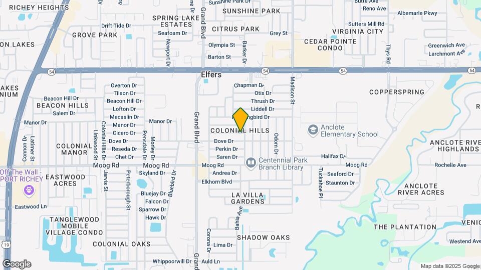 5714 Chipper Dr Map and Location Details