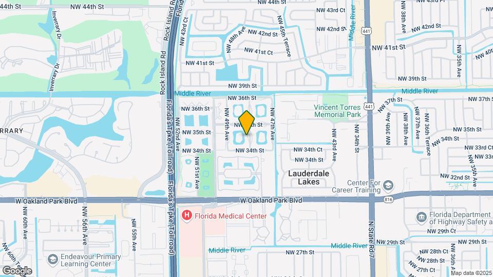 3405 NW 48th Ave Map and Location Details