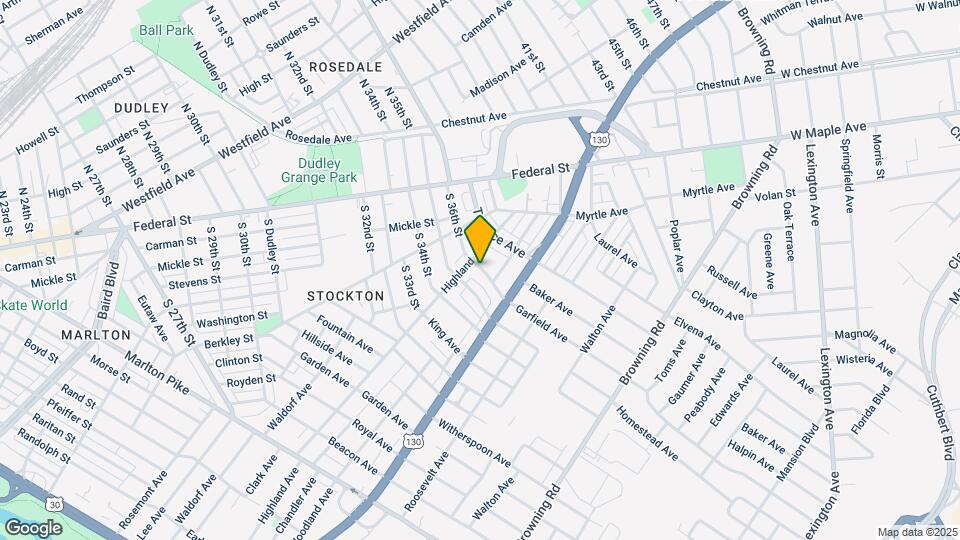 3728-3738 Garfield Ave Mapa y Detalles de la Ubicación