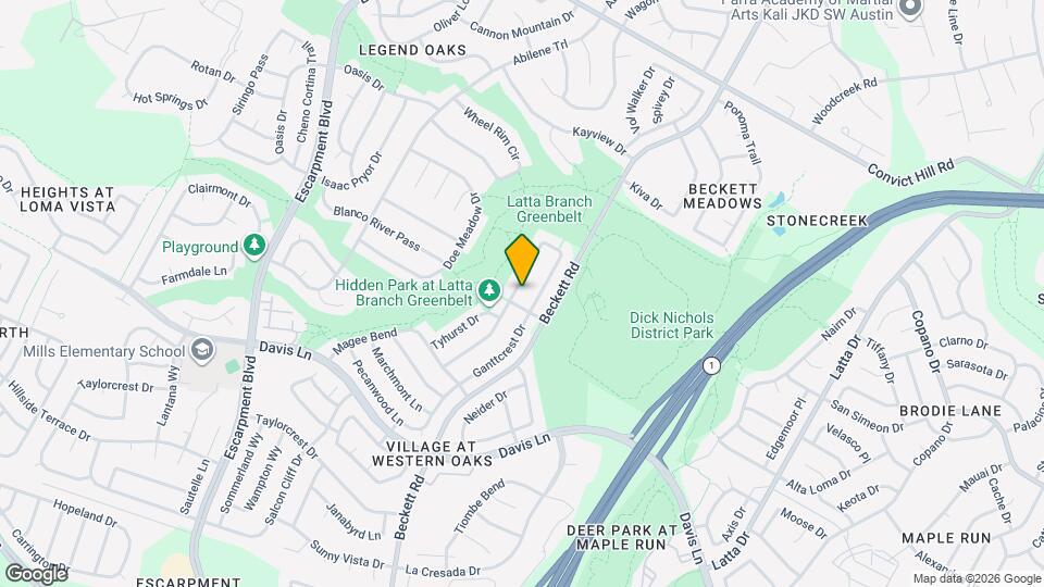 8209 Forest Heights Ln Map and Location Details