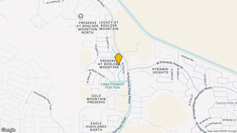 6404 W Black Hill Rd Map and Location Details