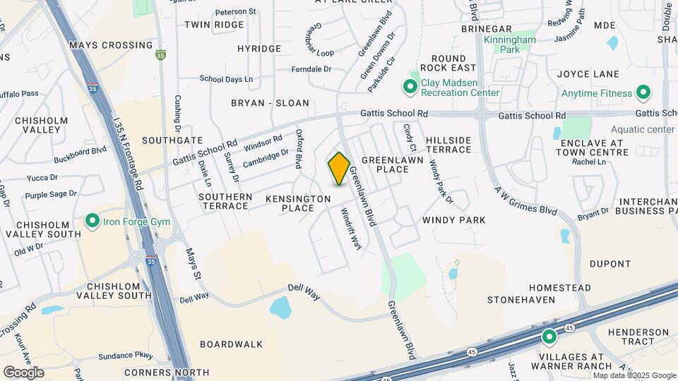 2114 Zephyr Ln Map and Location Details