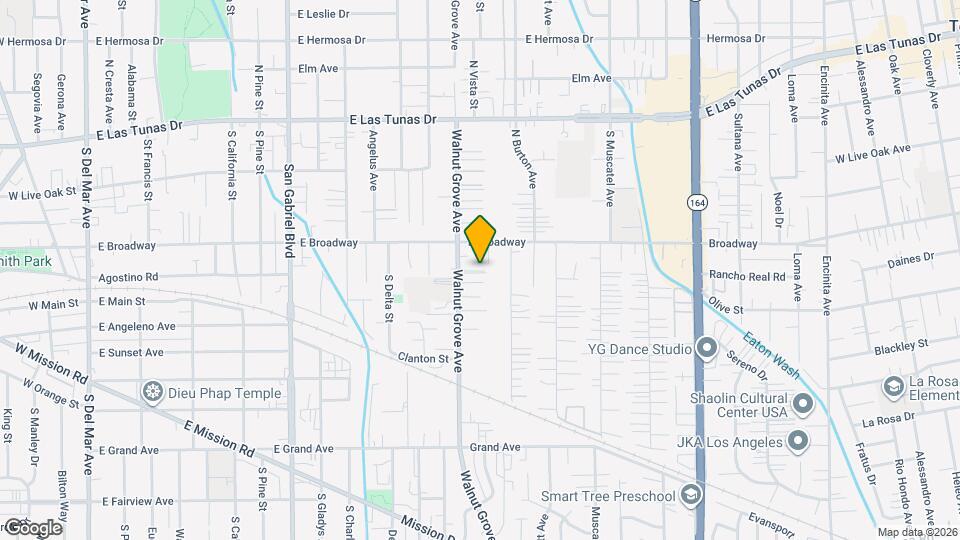 5408 Walnut Grove Ave Mapa y Detalles de la Ubicación