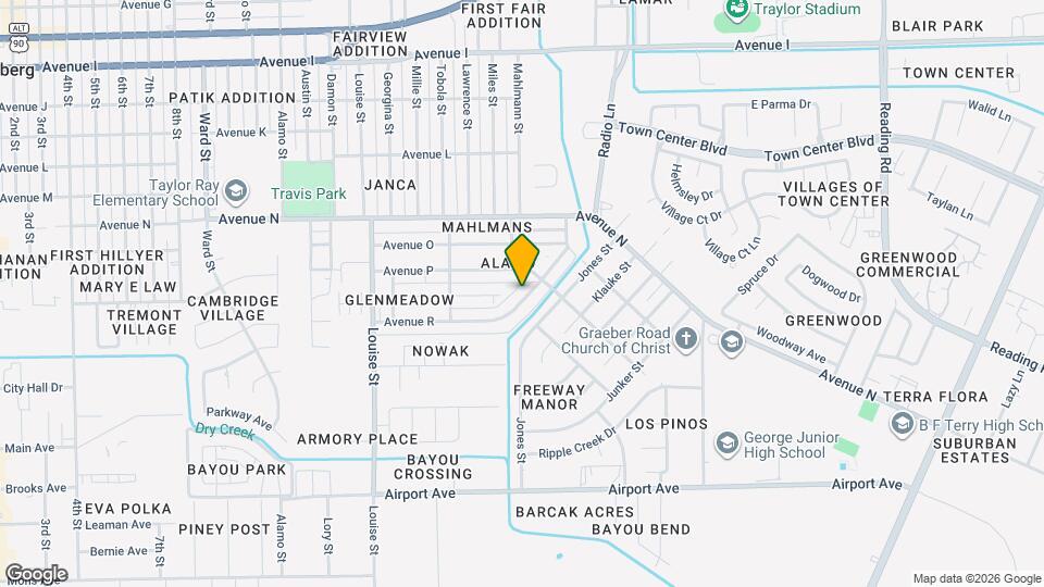 3815 Avenue R Map and Location Details