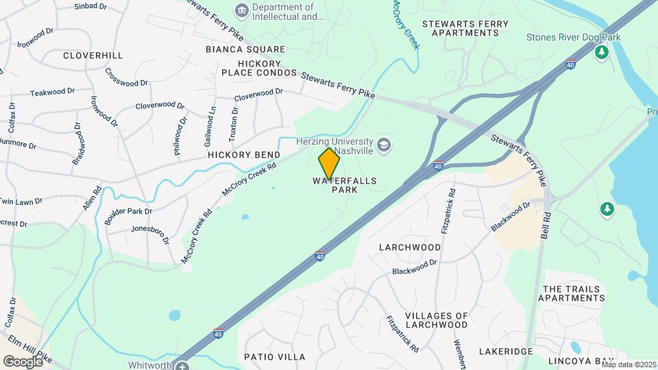 3309 Falls Creek Dr Map and Location Details