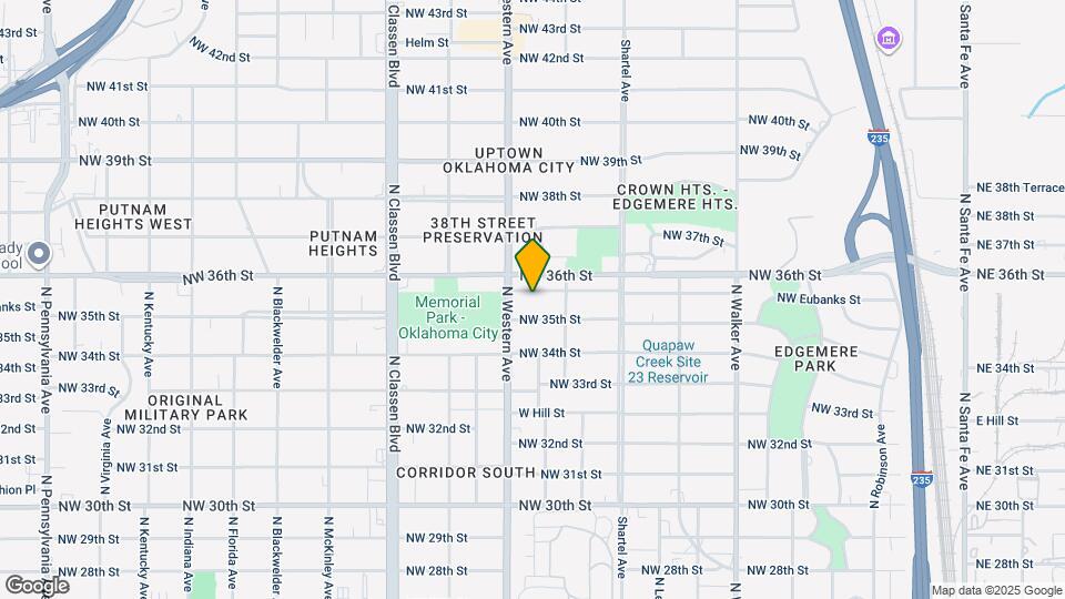 1006 NW Eubanks St Map and Location Details
