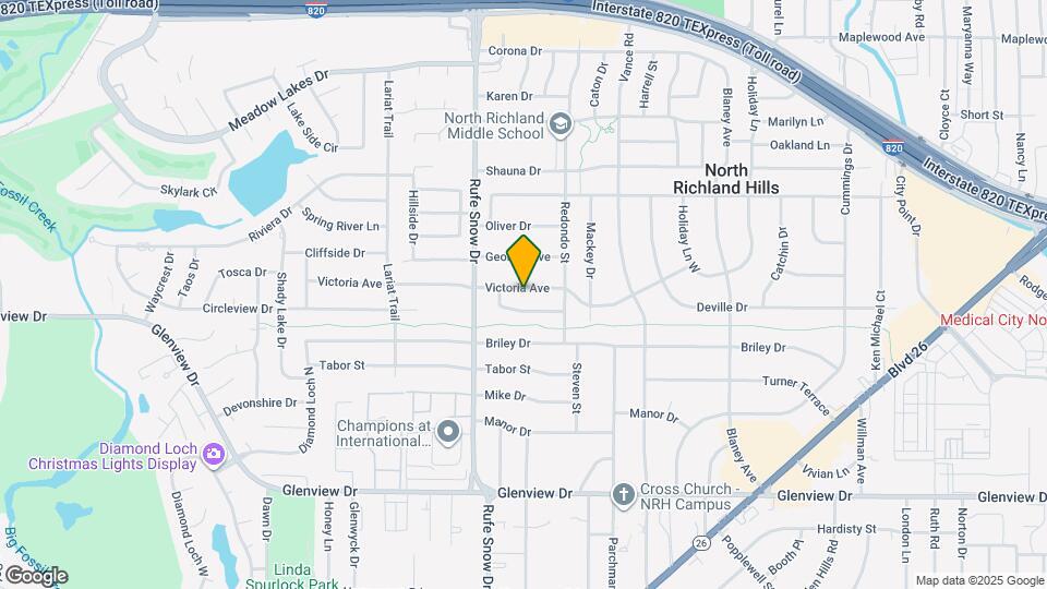 6728 Victoria Ave Map and Location Details