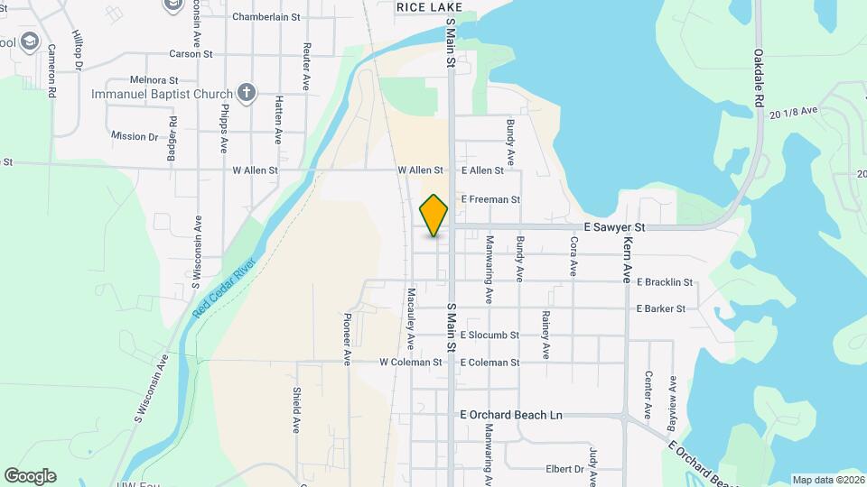 11 W Gates St Map and Location Details