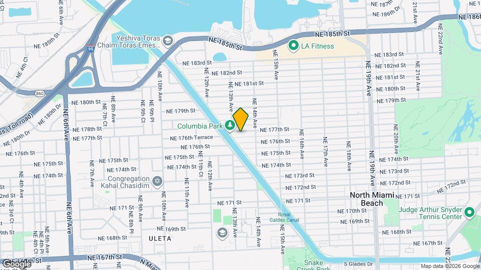 1332 NE 177th St Map and Location Details