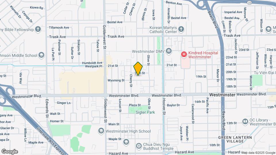 7241 Wyoming St Mapa y Detalles de la Ubicación