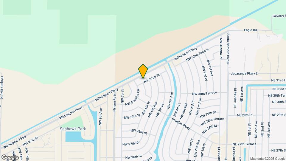 627 NW 32nd St Map and Location Details